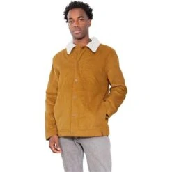 Obermeyer Condor Corduroy Jacket - Men's -Buckmans Store fw23 obermeyer menscondorcorduroyjacket tumbleweed