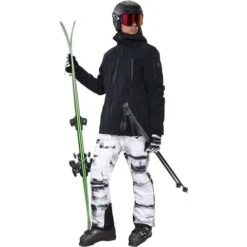 Obermeyer Highlands Shell Jacket - Men's -Buckmans Store fw23 obermeyer menshighlandsshelljacket black 4