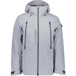 Obermeyer Highlands Shell Jacket - Men's -Buckmans Store fw23 obermeyer menshighlandsshelljacket shale 6
