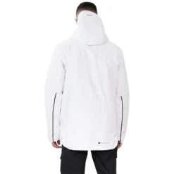 Obermeyer Highlands Shell Jacket - Men's -Buckmans Store fw23 obermeyer menshighlandsshelljacket white 2