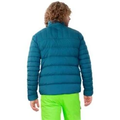 Obermeyer Klaus Down Jacket - Men's -Buckmans Store fw23 obermeyer mensklausdownjacket blueagave 2