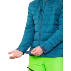 Obermeyer Klaus Down Jacket - Men's -Buckmans Store fw23 obermeyer mensklausdownjacket blueagave 3