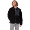 Obermeyer Landry Sherpa Jacket - Men's -Buckmans Store fw23 obermeyer menslandrysherpajacket black