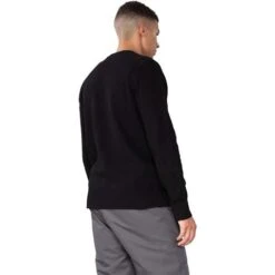 Obermeyer Reggie Crewneck Sweater - Men's -Buckmans Store fw23 obermeyer mensreggiecrewnecksweater black 2