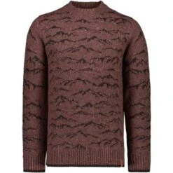 Obermeyer The Bells Sweater - Men's -Buckmans Store fw23 obermeyer mensthebellssweater leather 3