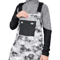 Obermeyer Connor Bib Pant - Boy's (Teen) -Buckmans Store fw23 obermeyer teenboysconnorbibpant flyover 3