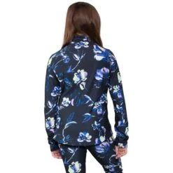 Obermeyer Clara 1/4 Zip Top - Girl's (Teen) -Buckmans Store fw23 obermeyer teengirlsclaraquarterziptop nightlife 2