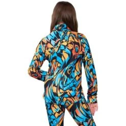 Obermeyer Clara 1/4 Zip Top - Girl's (Teen) -Buckmans Store fw23 obermeyer teengirlsclaraquarterziptop swirlwind 2