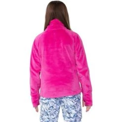 Obermeyer Furry Fleece Top - Girl's (Teen) -Buckmans Store fw23 obermeyer teengirlsfurryfleecetop lovepotion 2