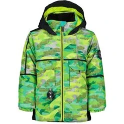 Obermeyer Altair Jacket - Boy's -Buckmans Store fw23 obermeyer toddlerboysaltairjacket simplygreens 1