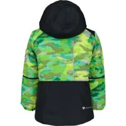 Obermeyer Altair Jacket - Boy's -Buckmans Store fw23 obermeyer toddlerboysaltairjacket simplygreens 2