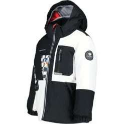 Obermeyer Nebula Jacket - Boy's -Buckmans Store fw23 obermeyer toddlerboysnebulajacket black 3
