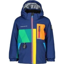 Obermeyer Nebula Jacket - Boy's -Buckmans Store fw23 obermeyer toddlerboysnebulajacket navy 1