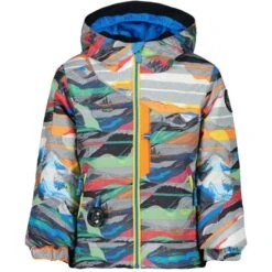 Obermeyer Orb Jacket - Boy's -Buckmans Store fw23 obermeyer toddlerboysorbjacket paintball 1