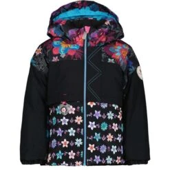 Obermeyer Colette Jacket - Girl's 23 Obermeyer Colette Jacket - Girl's -Buckmans Store fw23 obermeyer toddlergirlscolettejacket winterbouquet 1