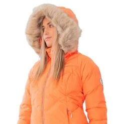 Obermeyer Bombshell Jacket - Women's -Buckmans Store fw23 obermeyer womensbombshelljacket cantaloupe 4