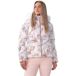 Obermeyer Bombshell Jacket - Women's -Buckmans Store fw23 obermeyer womensbombshelljacket gaiasfloral 1