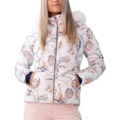 Obermeyer Bombshell Jacket - Women's -Buckmans Store fw23 obermeyer womensbombshelljacket gaiasfloral 3