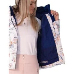 Obermeyer Bombshell Jacket - Women's -Buckmans Store fw23 obermeyer womensbombshelljacket gaiasfloral 5