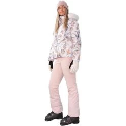Obermeyer Bombshell Jacket - Women's -Buckmans Store fw23 obermeyer womensbombshelljacket gaiasfloral 6