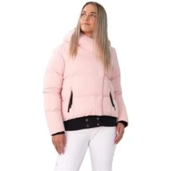 Obermeyer Calypso Down Jacket - Women's -Buckmans Store fw23 obermeyer womenscalypsodownjacket pinkchampagne 1