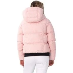 Obermeyer Calypso Down Jacket - Women's -Buckmans Store fw23 obermeyer womenscalypsodownjacket pinkchampagne 2