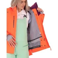 Obermeyer Cecilia Jacket - Women's -Buckmans Store fw23 obermeyer womensceciliajacket firefall 3