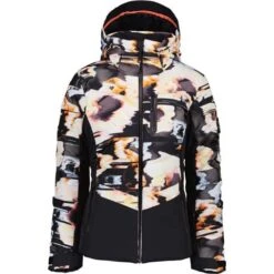 Obermeyer Women's Cosima Down Jacket | Buckmans -Buckmans Store fw23 obermeyer womenscosimadownjacket glitchy 3