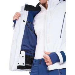 Obermeyer Evelyn Jacket W/Faux Fur - Women's -Buckmans Store fw23 obermeyer womensevelynjacketwithfauxfur arcticfox 3