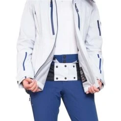 Obermeyer Highlands Shell Jacket - Women's -Buckmans Store fw23 obermeyer womenshighlandsshelljacket arcticfox 8