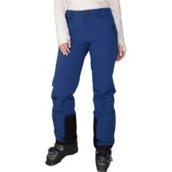 Obermeyer Highlands Shell Pant - Women's -Buckmans Store fw23 obermeyer womenshighlandsshellpant navy 1