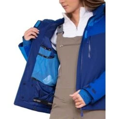 Obermeyer Jette Jacket - Women's -Buckmans Store fw23 obermeyer womensjettejacket navy 5
