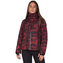 Obermeyer Jette Jacket - Women's -Buckmans Store fw23 obermeyer womensjettejacket redsky 1