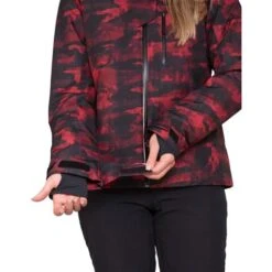 Obermeyer Jette Jacket - Women's -Buckmans Store fw23 obermeyer womensjettejacket redsky 3