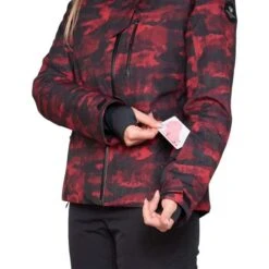 Obermeyer Jette Jacket - Women's -Buckmans Store fw23 obermeyer womensjettejacket redsky 4