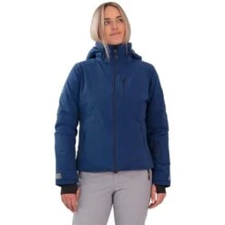 Obermeyer Kayla Jacket - Women's -Buckmans Store fw23 obermeyer womenskaylajacket navy 1