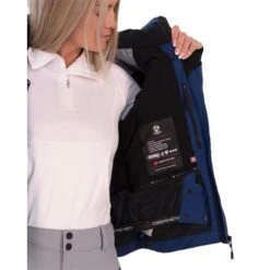 Obermeyer Kayla Jacket - Women's -Buckmans Store fw23 obermeyer womenskaylajacket navy 5
