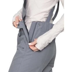 Obermeyer Malta Bib Overalls - Women's 26 Obermeyer Malta Bib Overalls - Women's -Buckmans Store fw23 obermeyer womensmaltabiboveralls blackdenim 5