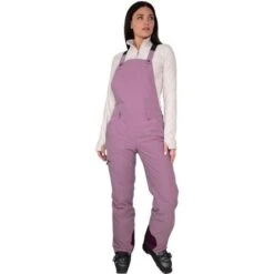 Obermeyer Malta Bib Overalls - Women's 30 Obermeyer Malta Bib Overalls - Women's -Buckmans Store fw23 obermeyer womensmaltabiboveralls denimbeet 1