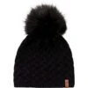 Obermeyer NYC FF Pom Beanie - Women's -Buckmans Store fw23 obermeyer womensnycffpombeanie black