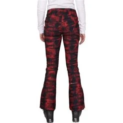 Obermeyer Printed Bond Pant - Women's 34 Obermeyer Printed Bond Pant - Women's -Buckmans Store fw23 obermeyer womensprintedbondpant redsky 2