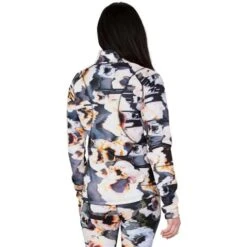 Obermeyer Sarah 1/4 Zip - Women's -Buckmans Store fw23 obermeyer womenssarahquarterzip glitchy 2