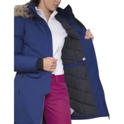Obermeyer Sojourner Down Jacket - Women's -Buckmans Store fw23 obermeyer womenssojournerdownjacket navy 5