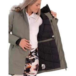 Obermeyer Sojourner Down Jacket - Women's -Buckmans Store fw23 obermeyer womenssojournerdownjacket prophecy 4