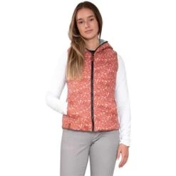 Obermeyer Zoe Reversible Down Vest - Women's -Buckmans Store fw23 obermeyer womenszoereversibledownvest rosedust