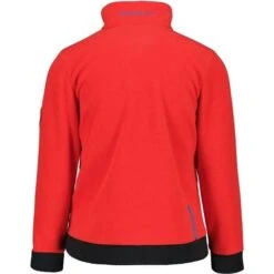 Obermeyer Tucker Fleece Top - Youth -Buckmans Store fw23 obermeyer youthtuckerfleecetop red 2