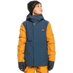 Quiksilver Ridge Jacket - Boy's -Buckmans Store fw23 quiksilver boysridgejacket insigniablue 1