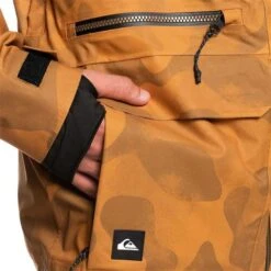 Quiksilver S Carlson Stretch Quest Jacket - Men's -Buckmans Store fw23 quiksilver menscarlsonstretchquestjacket buckthornbrownfadeoutcamo 5