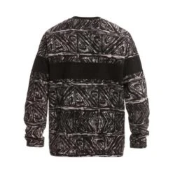 Quiksilver Flame On Fleece - Men's -Buckmans Store fw23 quiksilver mensflameonfleece highheritagesnowwhite 3