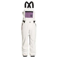 Quiksilver Fly High Bib - Men's -Buckmans Store fw23 quiksilver mensflyhighbib snowwhite 3